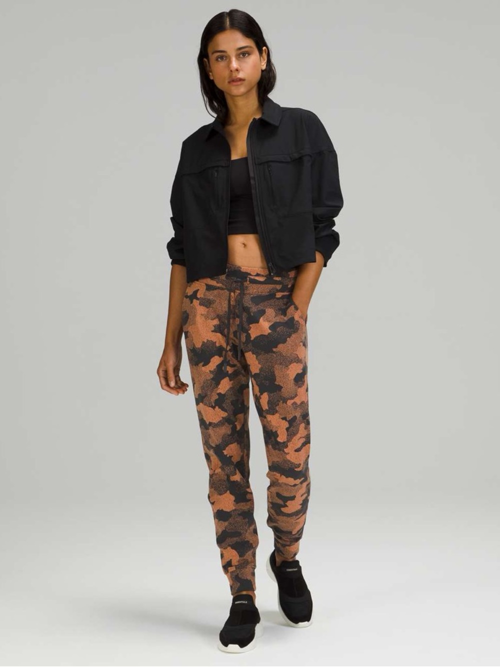 lululemon athletica Brown & Black Camo Jogger Pants